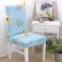 Housse de siège extensible élastique personnalisée en spandex housses de chaise de salle à manger pas cher en gros banquet décoration de la maison imprimé