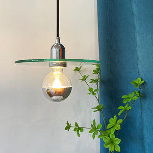 Modern Art Bauhaus-Style Prince Chandelier Antique <b>Chrome</b> Glass Lamp for Dining Room Bar Counter Bedroom-Available Middle Size - Product Image 5