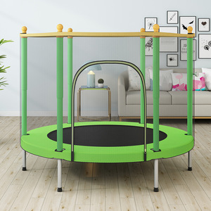 Cama Elástica Infantil de Fábrica para Interiores, Trampolín para Bebés de <span class=keywords><strong>1.4</strong></span> <span class=keywords><strong>m</strong></span> de Diámetro con Malla Protectora, el Mejor Producto de la Categoría - Product Image 2