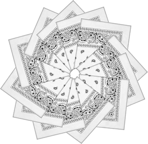 定制头巾，带有标志印刷，用于不同风格的活动婚礼和企业促销 - Product Image 5