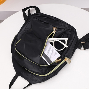 Mochila Oxford multifunción a la moda <span class=keywords><strong>para</strong></span> mujer, <span class=keywords><strong>mini</strong></span> mochila bonita <span class=keywords><strong>para</strong></span> viaje, bolso de hombro <span class=keywords><strong>para</strong></span> hombre, bolso negro, producto en oferta - Product Image 6