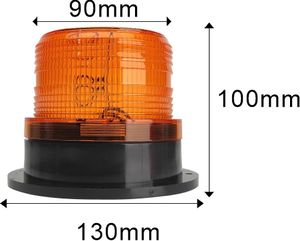 Feux clignotants clignotants à <span class=keywords><strong>LED</strong></span> Feux d'avertissement clignotants rotatifs Feux de travail à énergie solaire - Product Image 4