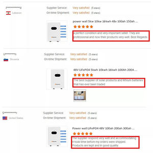 แบตเตอรี่ลิเธียม10kwh Dawnice 48V 200ah 8000 BMS อัจฉริยะรอบลึก IP65ระบบเก็บพลังงานในบ้าน - Product Image 6