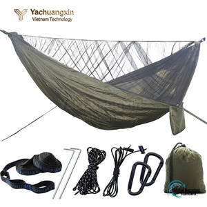 Mosquitera mejorada con diseño abrible, hamaca antimosquitos de apertura rápida automática, mosquitera doble para exteriores tipo paracaídas - Product Image 5