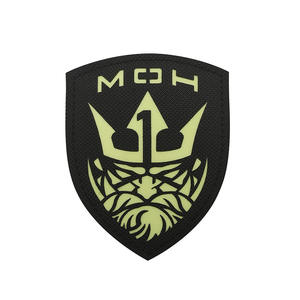 Médaille d'honneur accessoires liés au jeu réfléchissant magnétique thermocollant patch épaule <span class=keywords><strong>insigne</strong></span> <span class=keywords><strong>lumineux</strong></span> veilleuse chapeau - Product Image 5