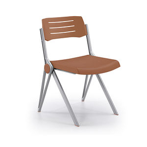 Conjunto de Silla y Escritorio Modular de Plástico de Diseño Minimalista, Ergonómico, Impermeable, Duradero y Ecológico con Tablero de MFC para Escuela - Product Image 4
