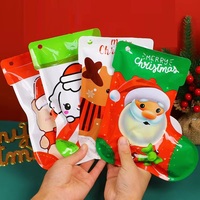 Aangepaste Bedrukte Plastic Verpakking Mylar Tassen Halloween Kerst Cadeau Zegel Zakje Voor Mystery Bags Blind Box