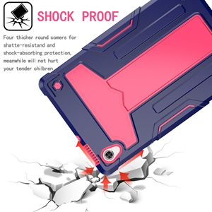 Coque de <span class=keywords><strong>protection</strong></span> en silicone Hybrid Armor pour <span class=keywords><strong>Lenovo</strong></span> Tab <span class=keywords><strong>M10</strong></span> <span class=keywords><strong>Plus</strong></span> 2nd Gen 10.3 pouces X606 <span class=keywords><strong>Housse</strong></span> de <span class=keywords><strong>tablette</strong></span> béquille conviviale pour enfants - Product Image 6