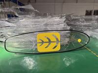 Planche de SUP transparente en PC avec LED, capacité de charge 150 kg, avec accessoires complets