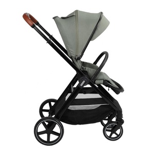 Passeggino Reversibile Pieghevole con Carrozzina, Navicella e <span class=keywords><strong>Seggiolino</strong></span> <span class=keywords><strong>Auto</strong></span> 3 in 1 per Neonati e Bambini - Product Image 6