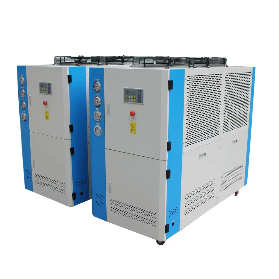 Cost Effective Price Of Small Industrial Condensing System Cooling 2HP Air Cooled Scroll Water Chill