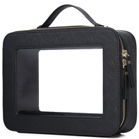 Boîte de rangement pliable en métal de luxe grande capacité pour poker et mahjong, organiseur de voyage portable pour 4 joueurs, accessoires de jeu