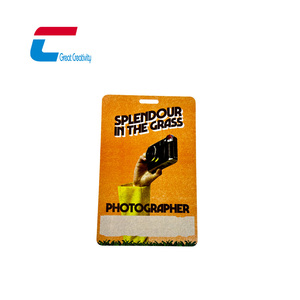 Impression personnalisée 13.56MHz événement en plastique <span class=keywords><strong>passe</strong></span> RFID lanière carte badges d'identification carte NFC avec sangle - Product Image 5