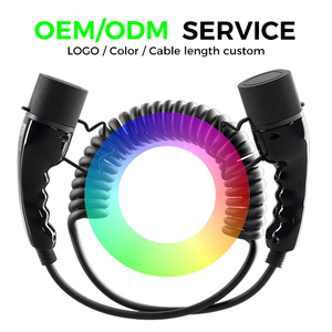 Cable Retráctil de Extensión para Carga de Vehículos Eléctricos, 11KW, Longitud Ajustable de 5m/7m/10m - Product Image 6