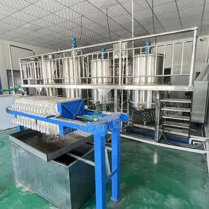 5 Ton / Day Small Scale Cooking Oil Refinery Machine Groundnut Oil Refining Machine China Oil Refinery Equipment