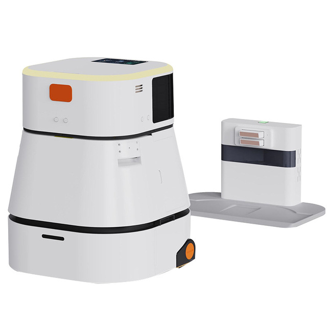 Fully Automatic Intelligent Floor Cleaning Robot Commercial Cleaning Solution with Mop and Sweep Integrated Special Nanny