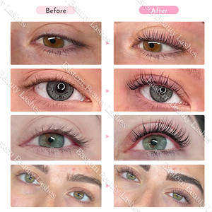 Kit de rehaussement de cils et teinture coréen professionnel sous marque privée avec accessoires pour sourcils et cils - Product Image 5