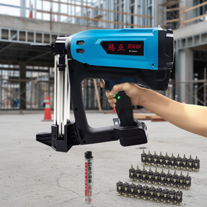 Pistola de Clavos Neumática para Concreto de Acero Inoxidable Toua GSN50, Multifuncional, Grado Industrial, Batería de 1.5AH, Pistola de Clavos de Gas para Concreto - Product Image 1