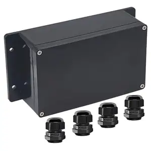 158*90*60mm New Design Standard project box IP65 PVC Adaptable New Junction Box Waterproof Solar Battery Box