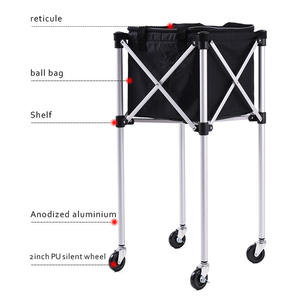 Beste Kwaliteit Siboasi Modieuze Tennisbalkar Mand Trolley SS-708 Met <span class=keywords><strong>Canvas</strong></span> Hoes - Product Image 5