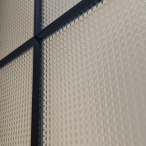 Deioux Factory Supply - Prix réduit - Nouvelle conception - Portes intérieures à charnières pour salle de bain / Porte à battant en aluminium - Product Image 6
