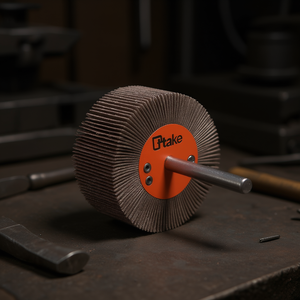 Ttake Abrasive Flap <b>Wheel</b> 20x5 Mm 3 Mm Shaft Corundum For <b>Grinding</b> - Product Image 3