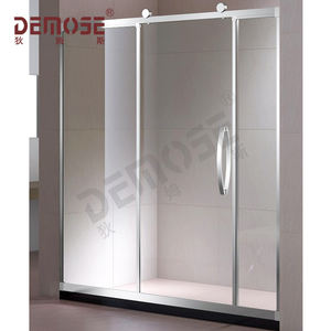 <span class=keywords><strong>Cabine</strong></span> <span class=keywords><strong>de</strong></span> <span class=keywords><strong>douche</strong></span> économique pour petite maison - Porte coulissante en verre trempé <span class=keywords><strong>de</strong></span> haute qualité avec cadre en aluminium, installation facile en DIY - Product Image 5