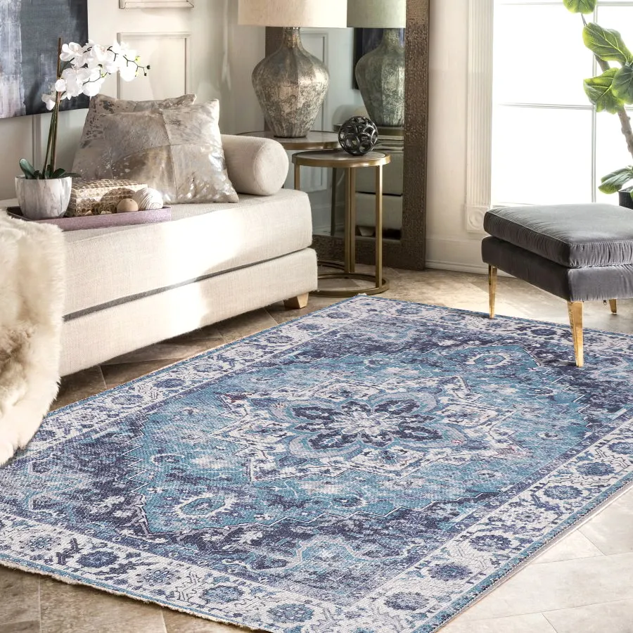 Hot Selling Printed Classic Design Anti-slip Rug 3d Printed Carpet Persian Style For Home Floor Living Room Bedroom