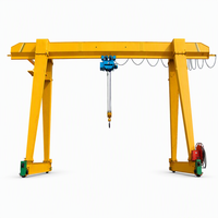 Grue portique SDCRANE haute efficacité 5 tonnes avec moteur, boîte de vitesses et engrenages, hauteur de levage 12m, portée 30m, pour matériaux de construction