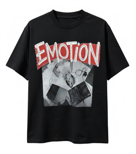 T-shirt Homme Manches Courtes MIXED EMOTION Été, Motif Strass Vierge Avant et Arrière, Style Streetwear Hip-hop Oversize Décontracté Vintage - Product Image 1