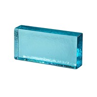 Prix de gros Briques de verre thermofusible Briques de verre solides décoratives Briques de verre de construction durables pour mur de séparation