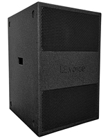 Subwoofer carré professionnel OEM/ODM de 18 pouces, haut-parleur de monitoring pleine gamme avec garantie de 2 ans