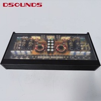 Amplificateur de voiture de style HIFI 200Wx4CH, amplificateur audio pour voiture pour différents types de haut-parleurs de voiture avec un son de qualité supérieure
