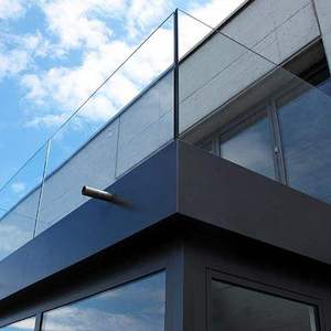 Smoked Tempered Glass Railing Balcony Frameless Glass <strong>Balustrade</strong> <strong>Design</strong> - Product Image 3