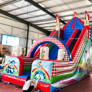 Château gonflable géant personnalisé et écologique avec toboggan, capacité <span class=keywords><strong>20</strong></span> enfants, idéal <span class=keywords><strong>pour</strong></span> la <span class=keywords><strong>location</strong></span> commerciale et les fêtes - Product Image 4