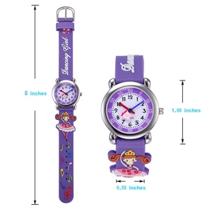 3D promocional bailar chica relojes para niños de 12 años de edad para los niños - Product Image 4