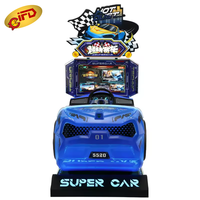 Machine de jeu d'arcade de course automobile à monnayeur IFD 26 pouces avec écran LCD HD, console de simulation 3D, jeu d'arcade de course de super voitures