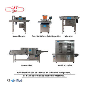 LST automatico One Shot macchina per la produzione di cioccolato depositante di cioccolato che fa macchina per la caramella gommoso linea di produzione di cioccolato - Product Image 6