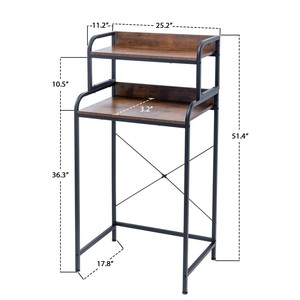 Support de rangement pour réfrigérateur de bar de cuisine à domicile Étagères d'organisation sur pied Étagère pour <span class=keywords><strong>boulanger</strong></span> Support pour four à micro-ondes Mini étagère pour réfrigérateur - Product Image 5