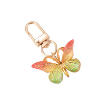 Porte-clés papillon en acrylique à couleur changeante, personnalisable avec logo, pendentif de sac, cadeau souvenir - Grande Vente