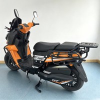 Moto électrique à batterie lithium 2000W 72V haute vitesse avec moteur sans balais, cyclomoteur électrique, scooter puissant à 2 roues