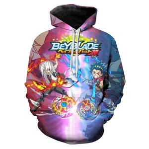Beyblade Burst 3D พิมพ์ Hoodies สำหรับชายญี่ปุ่นอะนิเมะ3D การพิมพ์ Hoodies จากผู้ชายร้อน Cool แฟชั่น Pullover - Product Image 6
