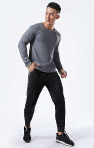 Collants <span class=keywords><strong>de</strong></span> sport à séchage rapide pour la course en automne et en hiver, vêtements <span class=keywords><strong>de</strong></span> sport, collants <span class=keywords><strong>de</strong></span> basketball et vêtements à manches longues - Product Image 6