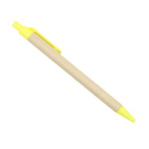 Promotion <b>Creative</b> Stationery Unique Design Plastic Full Color Ballpoint Eco Friendly Custom Recycled Paper Kraft Ball Pen - Product Image 4