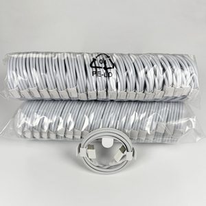 Cable de Carga Rápida PD de 20W 60W, Cable de Datos <span class=keywords><strong>USB</strong></span> <span class=keywords><strong>C</strong></span> a 8 Pines para iPhone 17 <span class=keywords><strong>16</strong></span> 15 14 13 12 11 Pro Max - Product Image 1