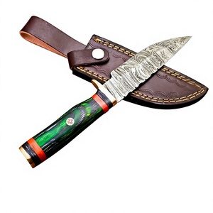 Cuchillo de Caza de Hoja Fija OEM con Acabado Satinado de Acero Inoxidable y Mango G10 para Marca Privada a Bajo Precio - Product Image 6