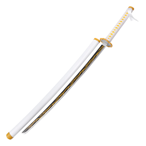 Spada di <span class=keywords><strong>Zenitsu</strong></span> Agatsuma, Spada di Demon <span class=keywords><strong>Slayer</strong></span>, Accessori per Cosplay - Product Image 1