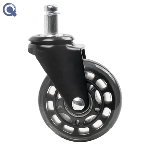 2 Zoll <span class=keywords><strong>3</strong></span> Zoll transparente Rolle für Wagen und drehbare feste Bremse verfügbar Esstisch Auto Rollen - Product Image 4