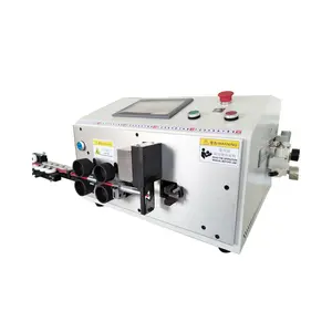 Hot Selling Touch Screen Automatic Wire Electronics Cutting Bending Strippers Wire Cut Strip Bend Machine best price