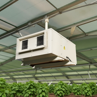 Deshumidificador de Techo de 360L de Eficiencia Energética, Sistema de Secado de Aire por Conductos Comercial para Oficina, Biblioteca, Hotel